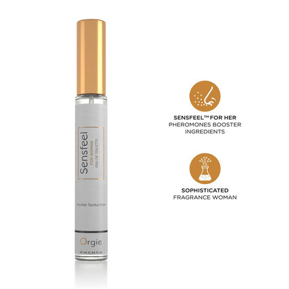 Profumo ai feromoni ORGIE SENSFEEL FOR WOMAN PHEROMONES PERFUME 10 ML