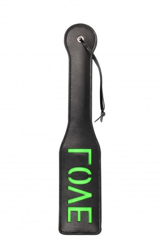 Sculacciatore "Love'' Paddle Glow in the Dark