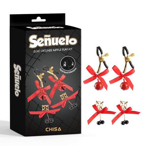 Set pinze per capezzoli echo catcher kit chisa novelties