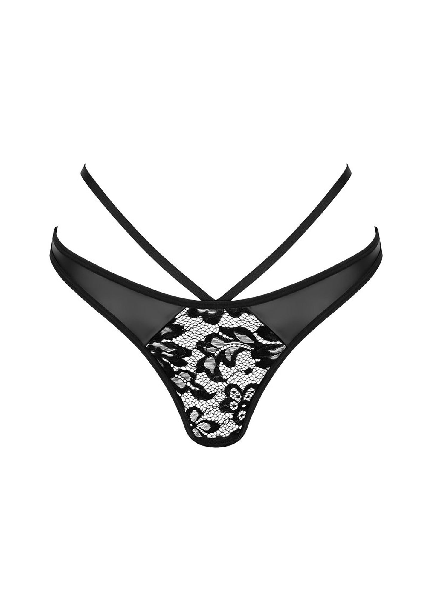Slip tanga g-string wetlook in pizzo Kotek