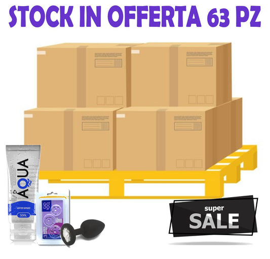 Stock in Offerta 000100101 da 63 PZ : Sconto Imperdibile su Giocattoli e Accessori Intimi