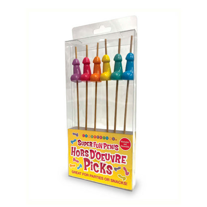 Stuzzicadenti divertenti a forma di pene Super Fun Penis