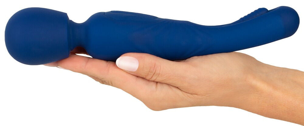 Vibratore 2 in 1 Wand with Flicking Tougue Sweet Smile