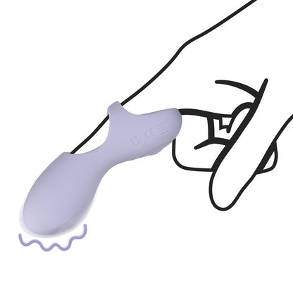 Vibratore Finger in silicone Loveline