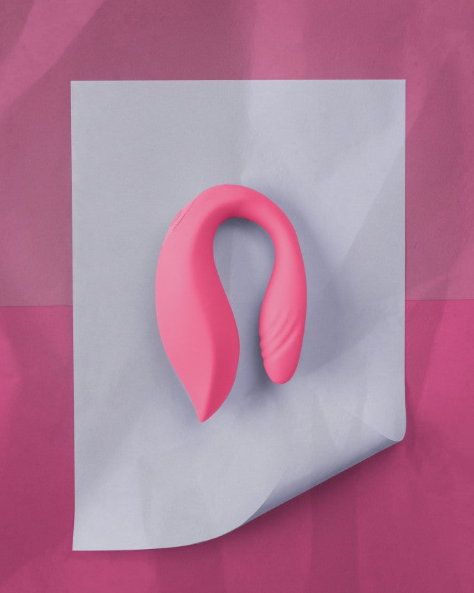 Vibratore per la coppia Couple Toy with Remote Control Wild Strawberry