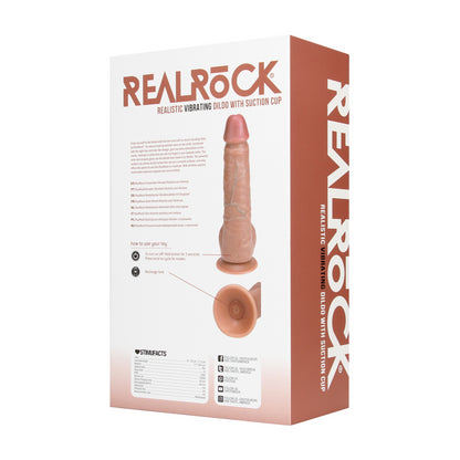 Vibratore realistico dildo con testicoli RealRock