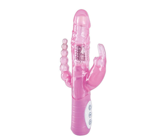 Vibratore vaginale anale doppio rabbit x3 luist sensation