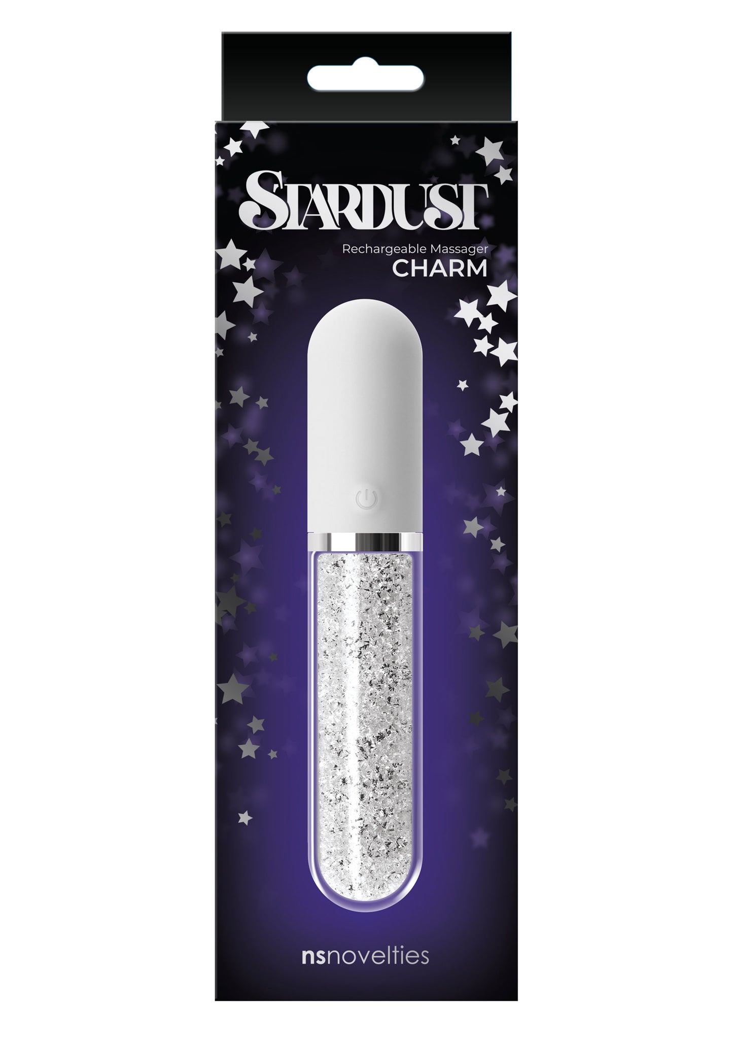 Vibratore Stardust Posh white max charm